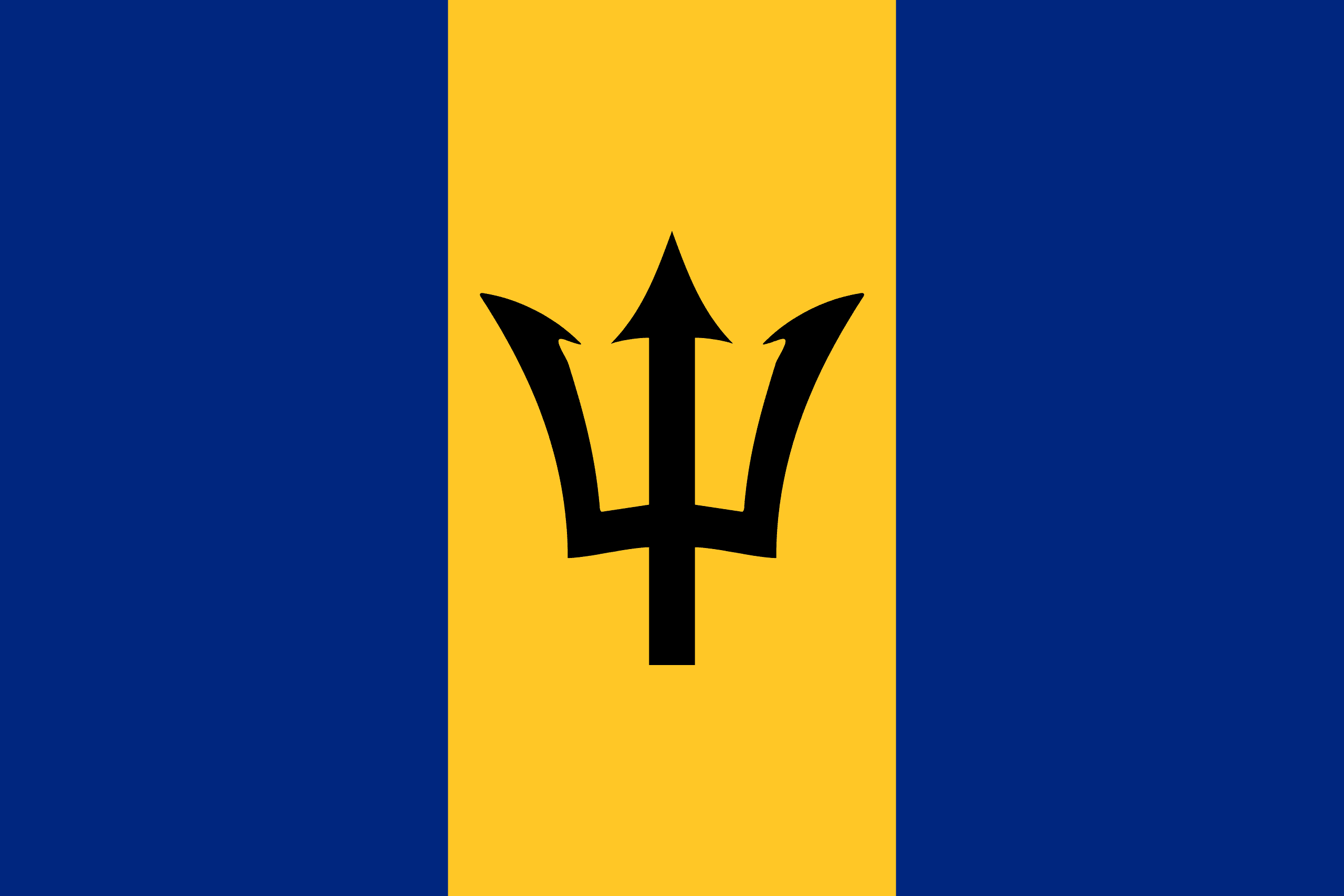 Barbados Flag